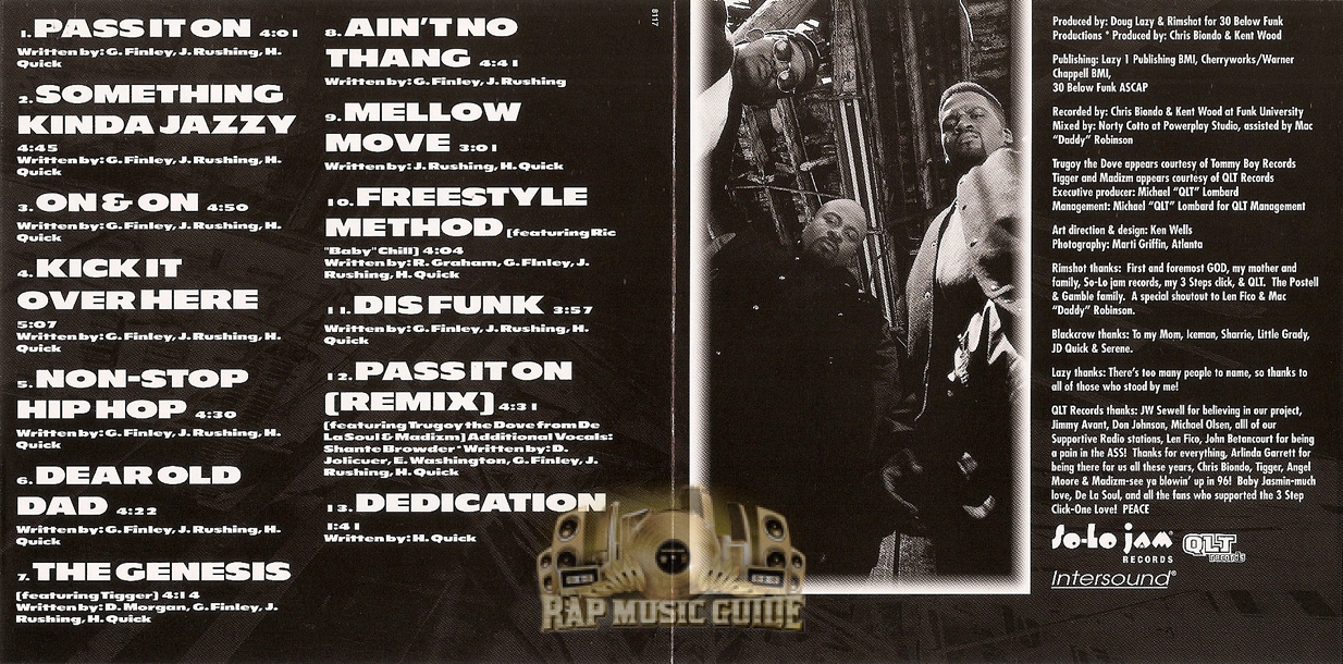 3 Steps From Nowhere - 30 Below Funk: Re-Release. CD | Rap